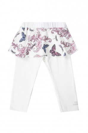 Patterned flounce leggings, zdjęcie 1 Patterned flounce leggings od Versace Young